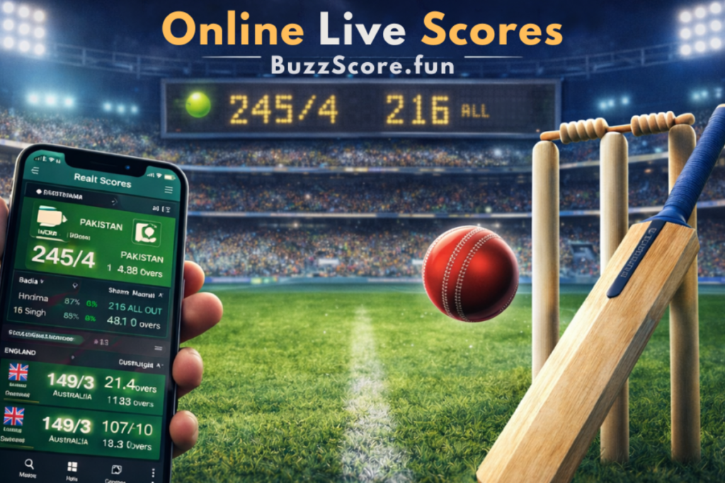 Online live scores cricket